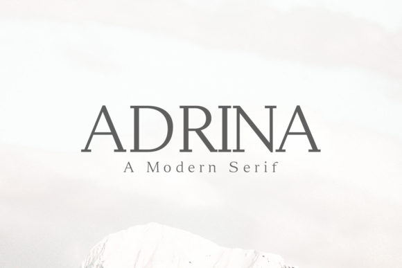 Adrina: A Serif Font for Elegant Web Design
