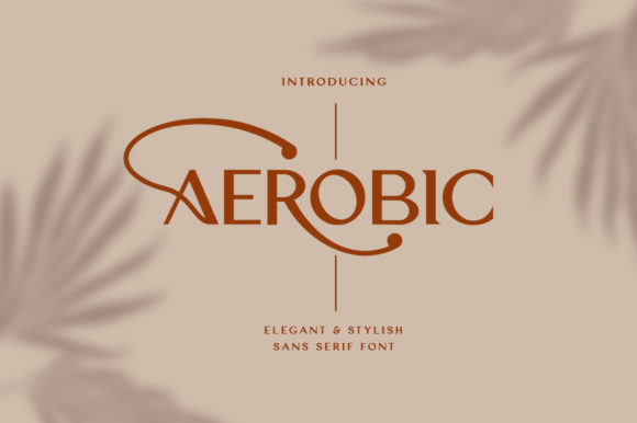 Aerobic: A Bold Sans Serif for Creative Design