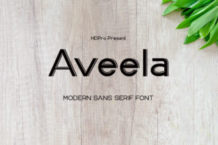 Aveela: A Modern Font for Professional Branding