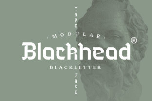 Blackhead Font: Gothic Style for Editorial Design