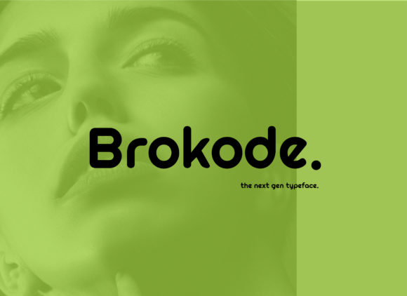 Brokode Modern Typeface for Web Design