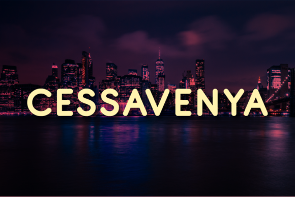 Cessavenya: A Clean, Modern Sans Serif Font for Handmade Creators