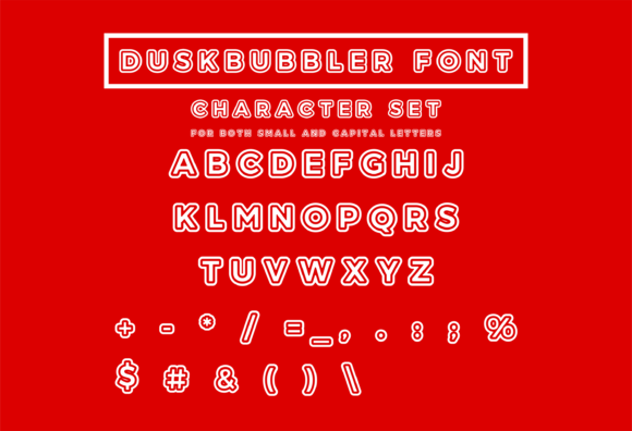 Dusk Bubbler: A Fun Font for Web Design
