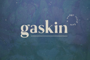 Gaskin: A Bold Serif for Creative Projects