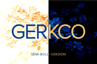 Gerkco Semi-Bold: A Font for Modern Campaigns