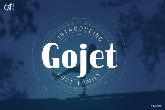Gojet: A Bold Font for Creative Makers