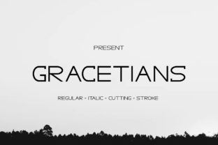Gracetians Font for Creative Projects