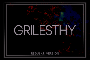 Grilesthy Regular: A Friendly Typeface