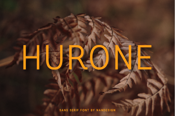 Hurone: A Modern Sans Serif for Campaigns