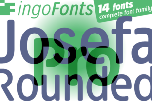 Josefa Pro: Modern Sans Serif for Editorial Design