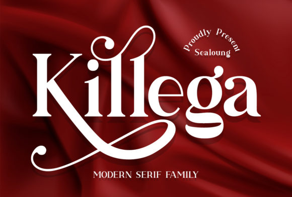 Killega: A Bold Serif Font for Creative Makers
