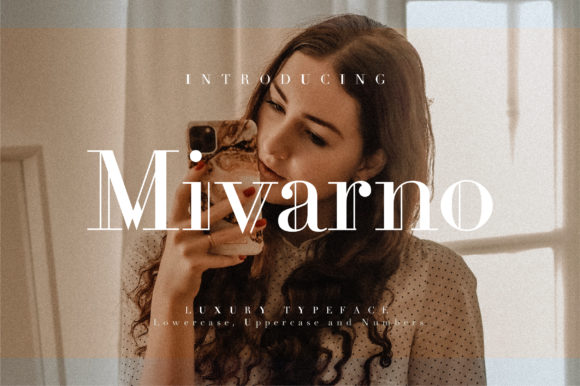 Mivarno: A Sophisticated Serif Font