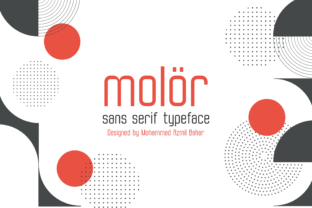 Molor: A Playful Sans Serif