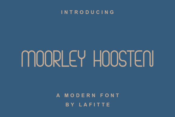 Moorley Hoosten: A Font for Business Clarity