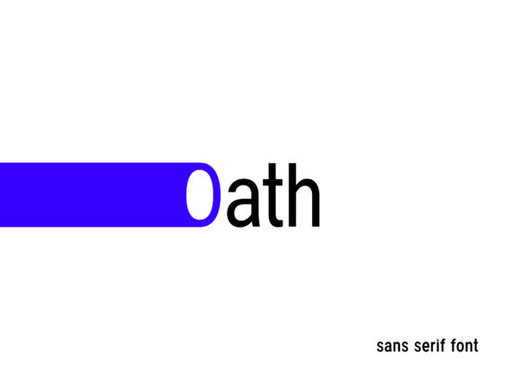 Oath: A Modern Font for Better Reading