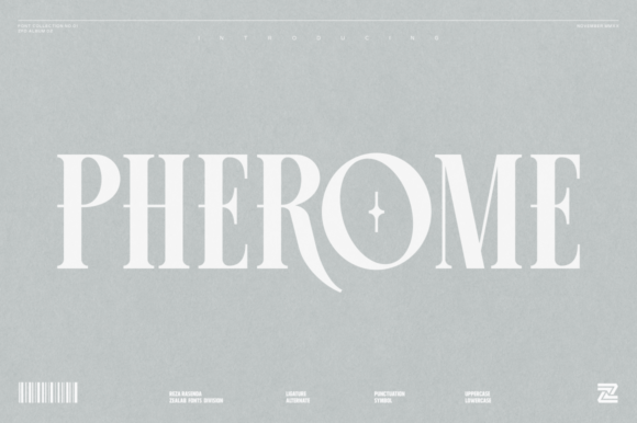 Pherome: A Modern Serif Font for Web Design