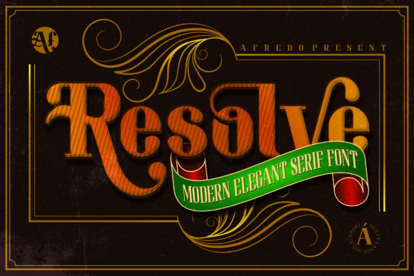 Resolve: A Serif That Earns Its Place