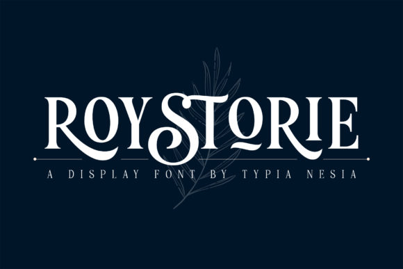 Roystorie: A Serif Font for Real Projects