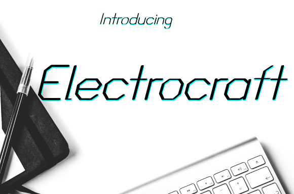 Technocraft: A Modern Font for Campaigns
