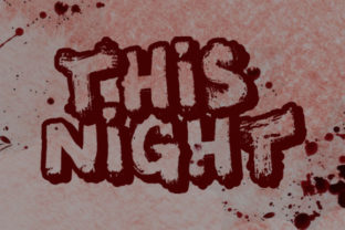 This Night: A Bold Blackletter Font for Creative Projects