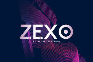 Zexo Family: A Modern Typeface for Web Design
